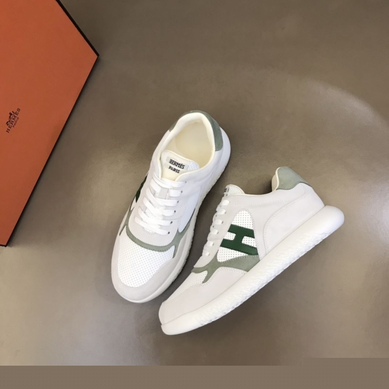 H**mes leather shoes